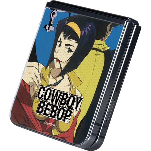 Cowboy Bebop Faye And Spike Galaxy Z Flip5 5G Skin